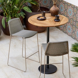 Chaise de bar BREEZE Cane-line taupe