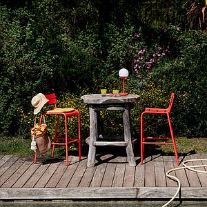 Chaise de bar Bridge LUXEMBOURG Fermob menthe glaciale