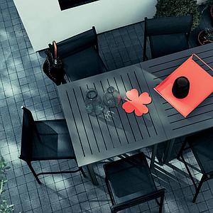 Chaise de bar CADIZ Fermob muscade