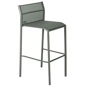 Chaise de bar CADIZ Fermob romarin stereo