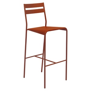 Chaise de bar FACTO Fermob orange confite