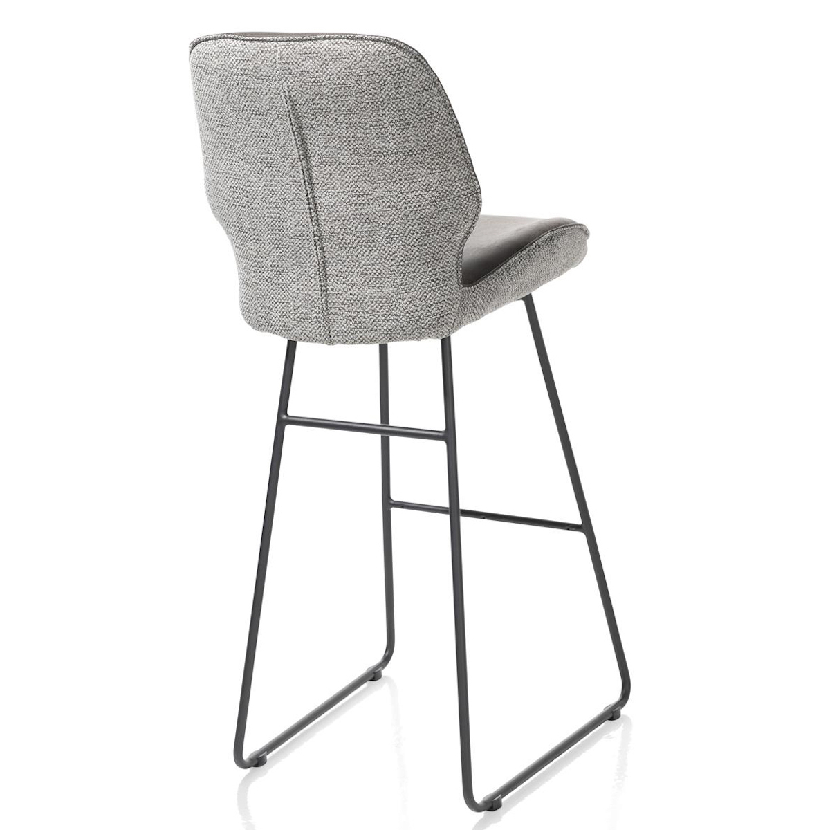 Chaise de bar haute RAVI Henders & Hazel Gris clair