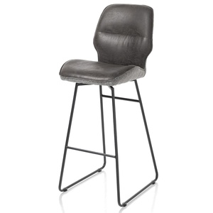 Chaise de bar haute RAVI Henders & Hazel Gris clair