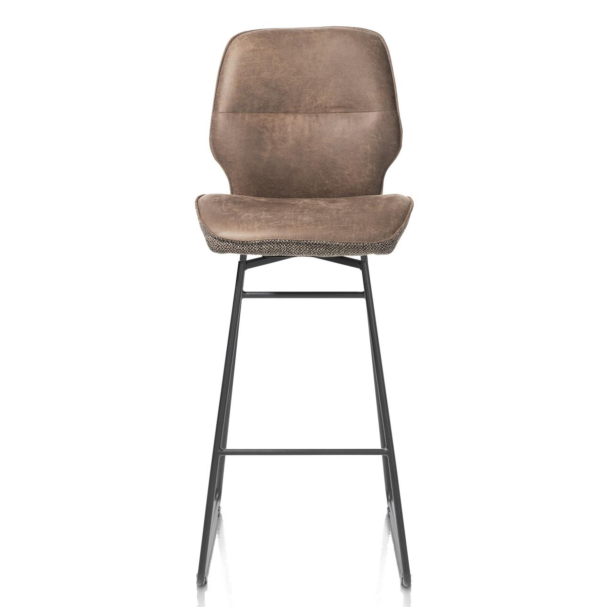 Chaise de bar haute RAVI Henders & Hazel Tobacco