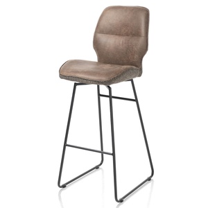 Chaise de bar haute RAVI Henders & Hazel Tobacco