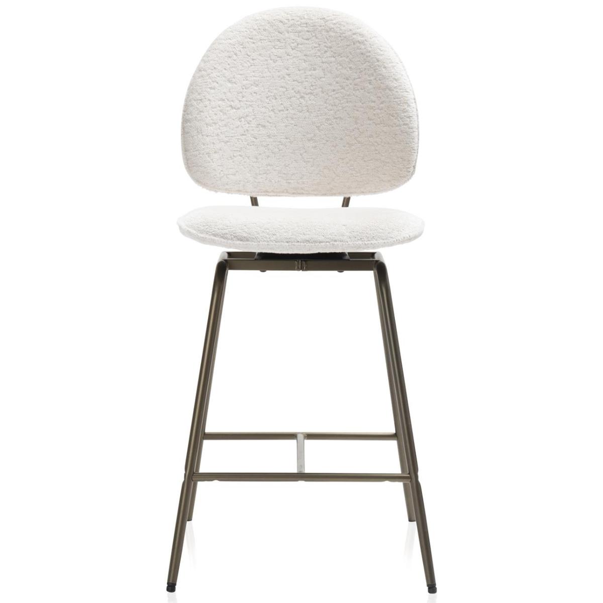 Chaise de bar KJEL Coco Maison crème