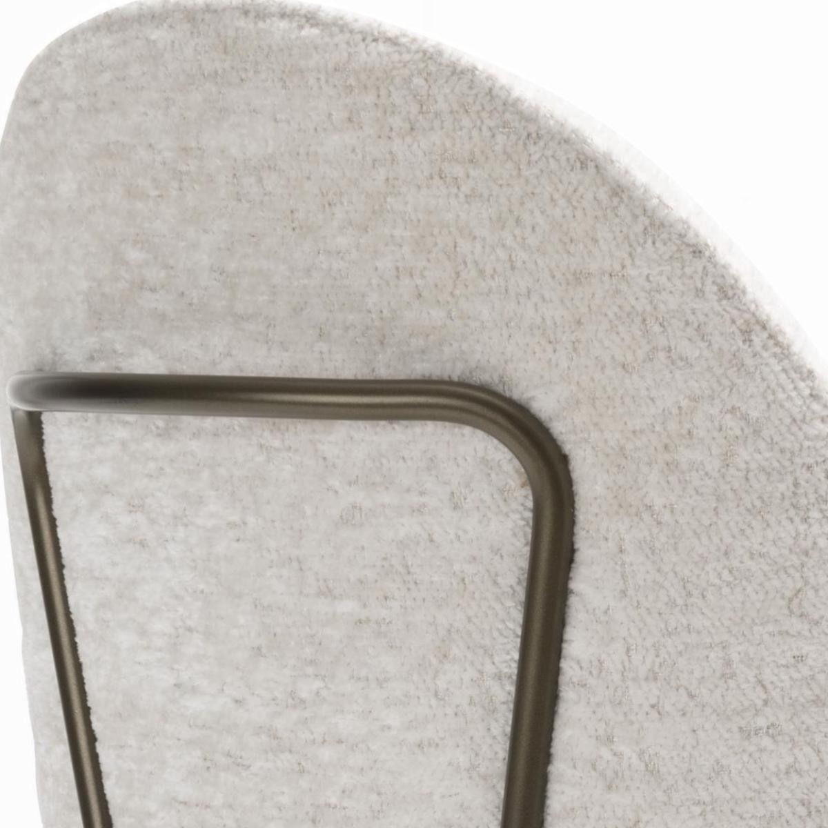 Chaise de bar KJEL Coco Maison crème