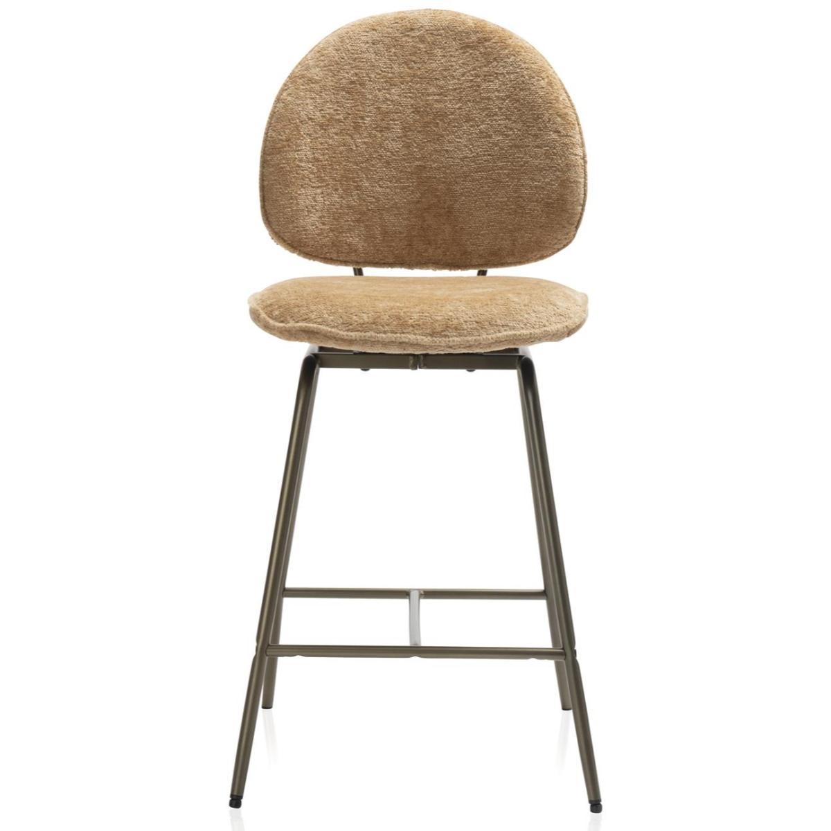 Chaise de bar KJEL Coco Maison ocre