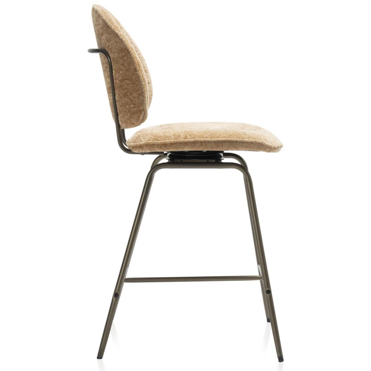Chaise de bar KJEL Coco Maison ocre