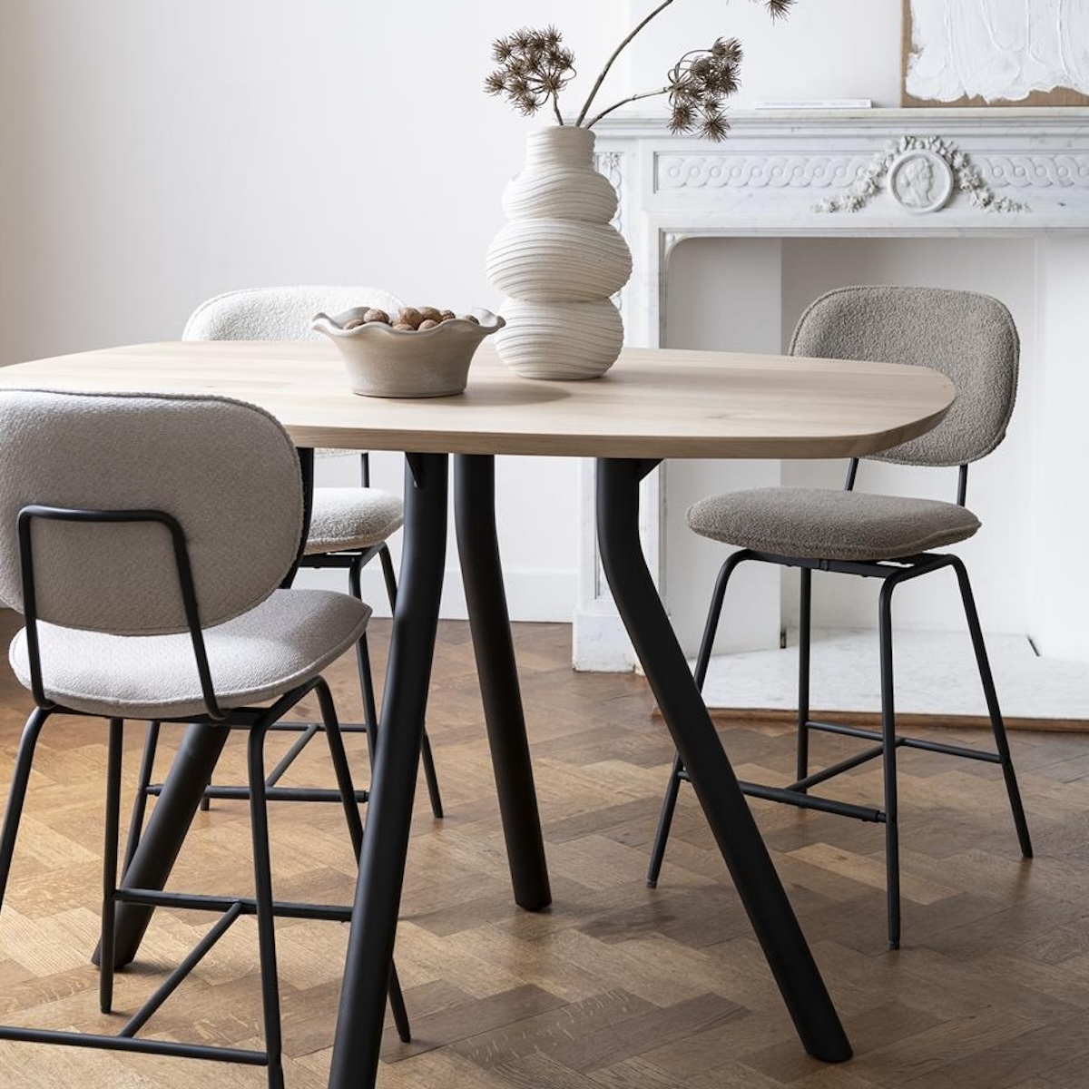Chaise de bar LEXI Xooon AVICCI Crème