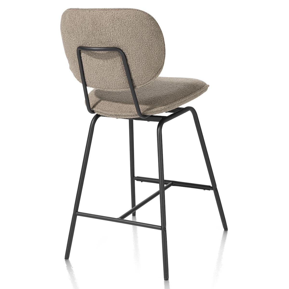 Chaise de bar LEXI Xooon AVICCI taupe