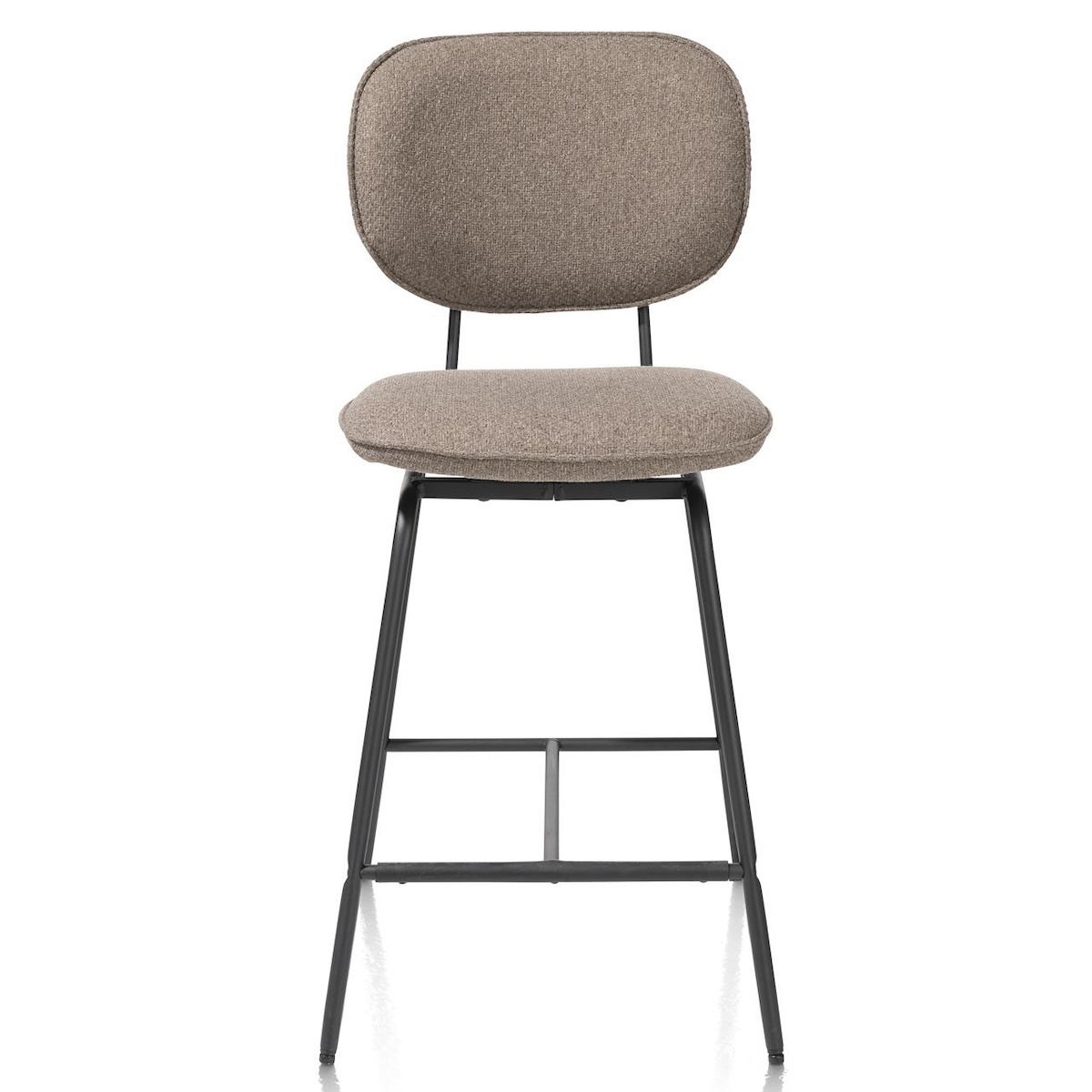Chaise de bar LEXI Xooon PONTI Brun clair