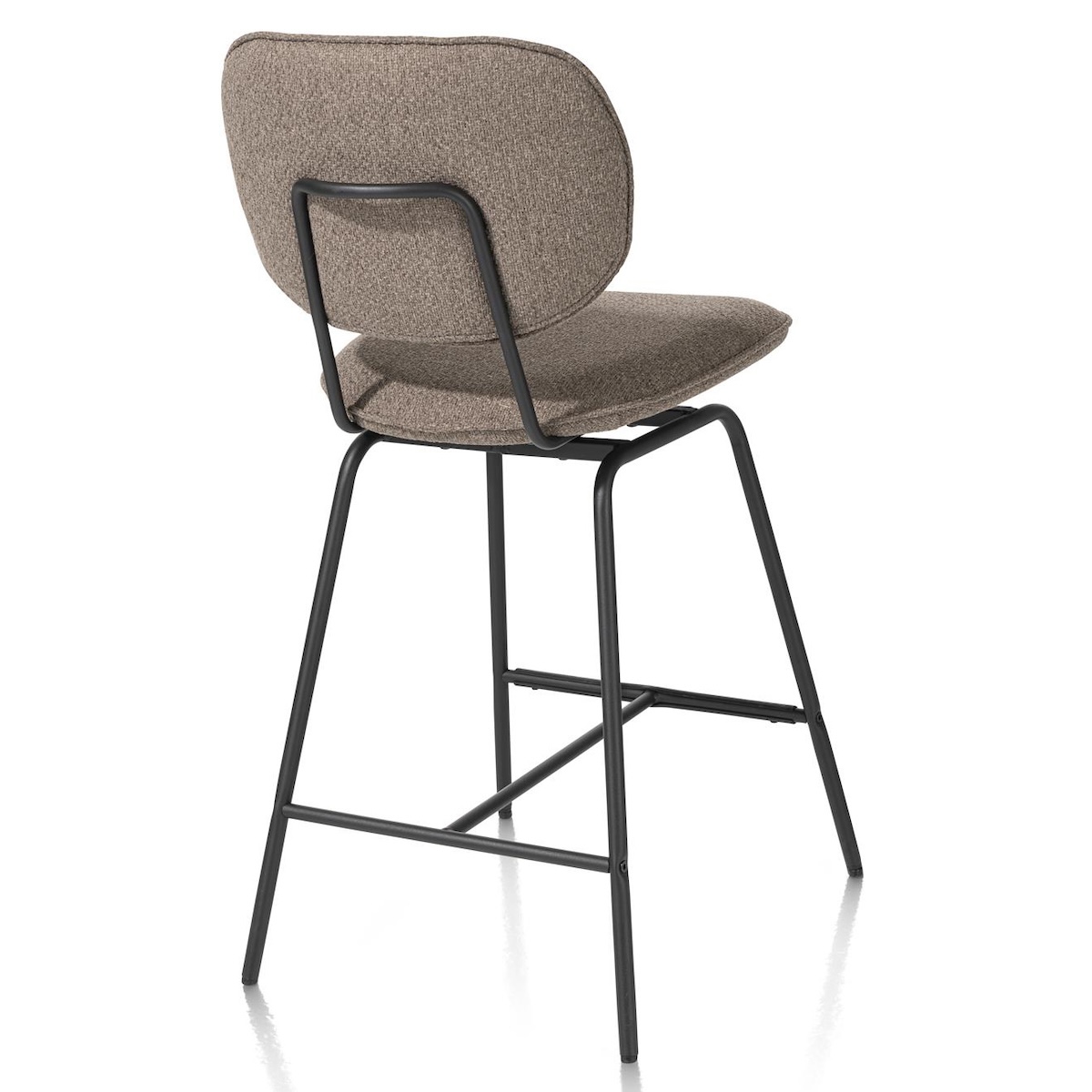 Chaise de bar LEXI Xooon PONTI Brun clair