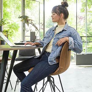Chaise de Bar MAC Xooon Cognac