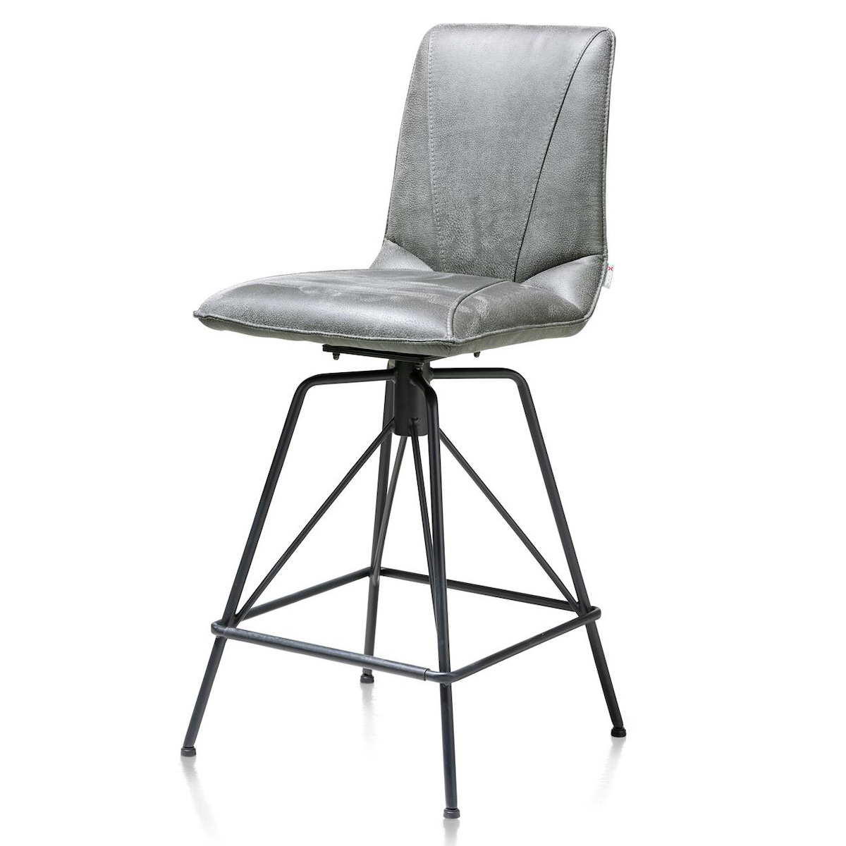 Chaise de bar MAC Xooon Gris clair