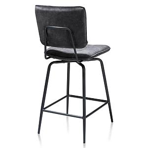 Chaise de bar MANOU Henders & Hazel anthracite