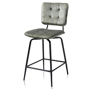 Chaise de bar MANOU Henders & Hazel vert olive
