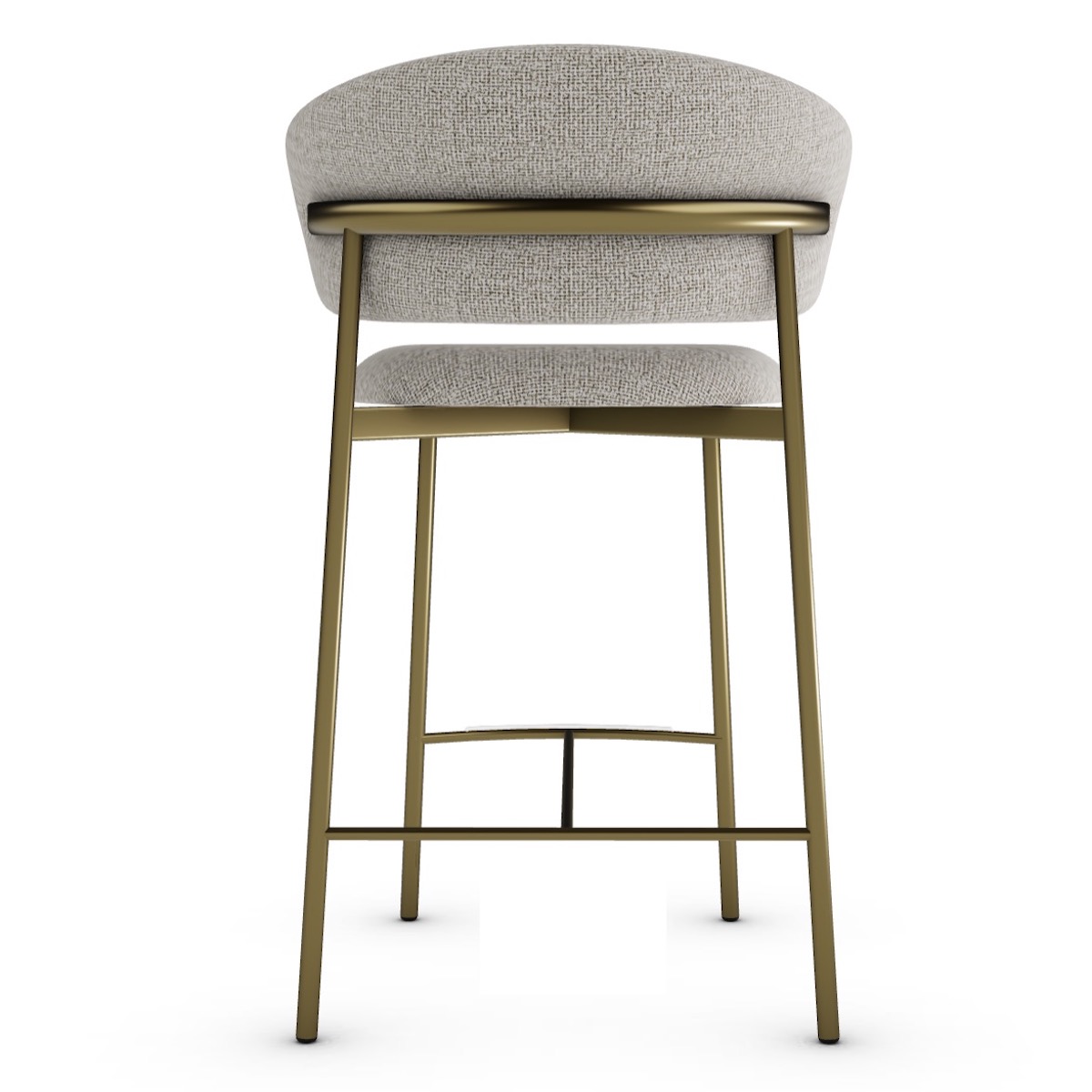 Chaise de bar OLEANDRO Calligaris chanvre