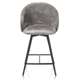 Chaise de bar OWEN Xooon Anthracite