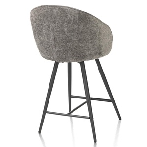Chaise de bar OWEN Xooon Anthracite