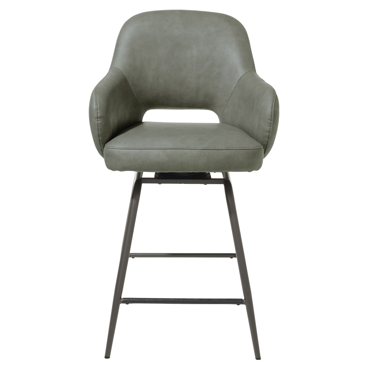 Chaise de bar pivotante NIKOLAS Henders & Hazel Vert