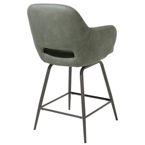 Chaise de bar pivotante NIKOLAS Henders & Hazel Vert