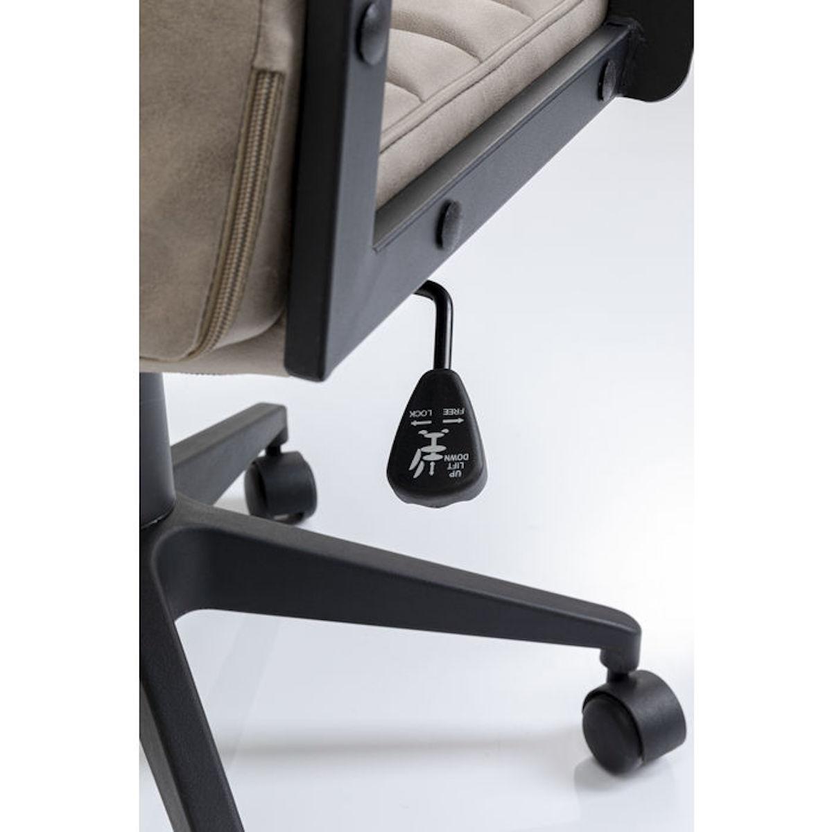 Chaise de bureau haut LABORA Kare Design pebble