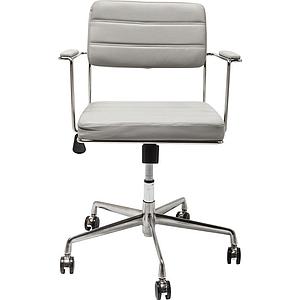 Chaise de bureau pivotante DOTTORE Kare Design gris