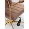 Chaise de bureau pivotante DOTTORE Kare Design marron