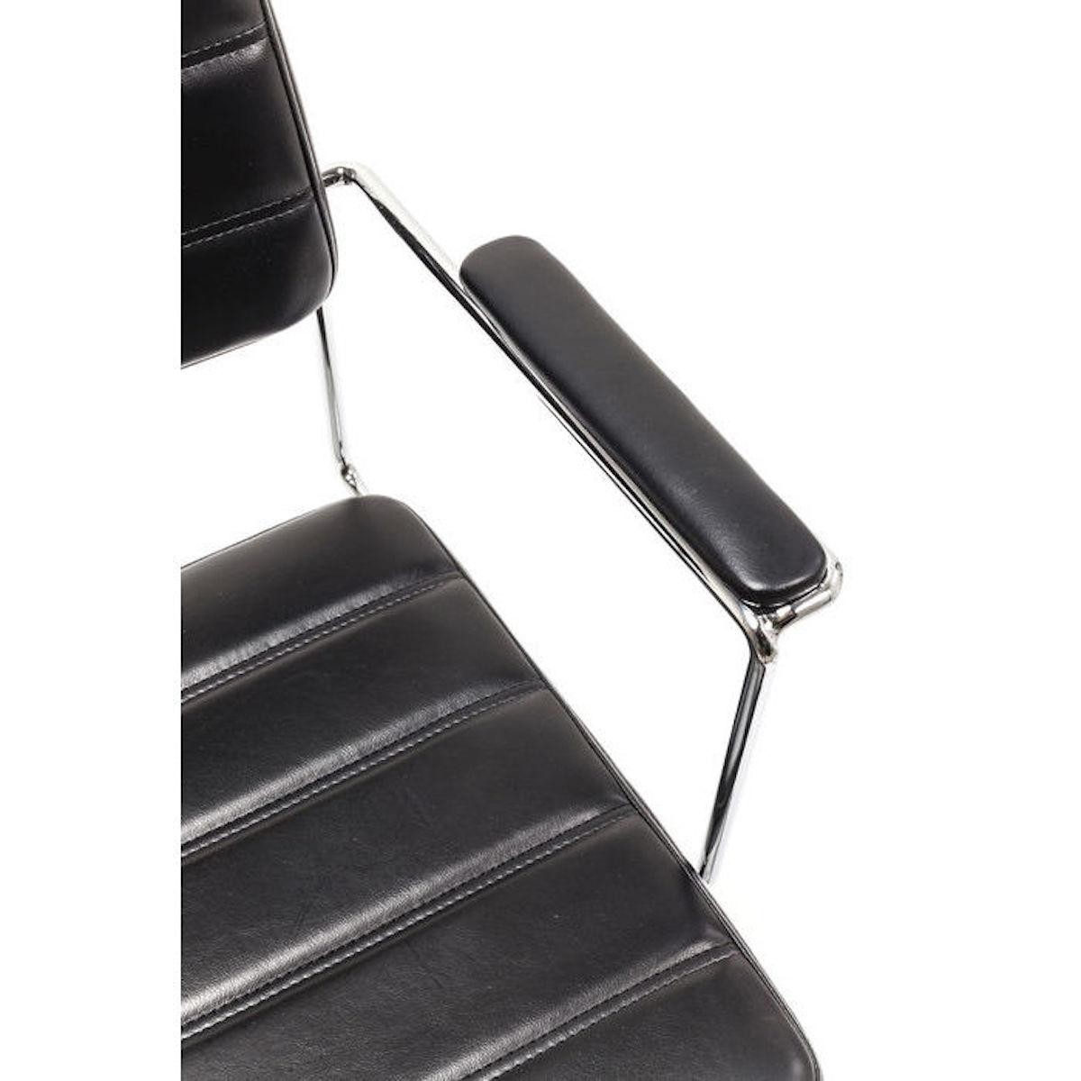 Chaise de bureau pivotante Dottore Kare Design noir