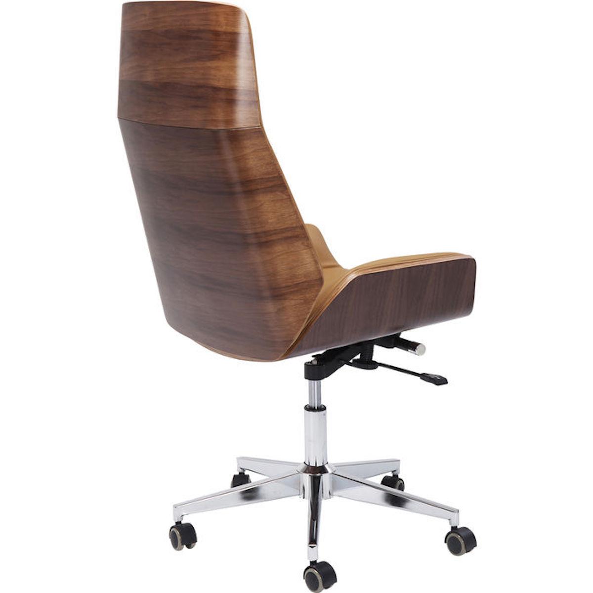 Chaise de bureau pivotante HIGH BOSSY Kare Design