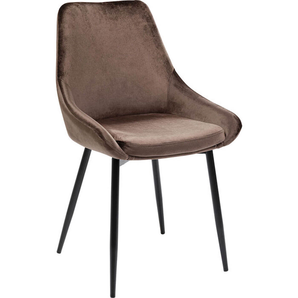 Chaise EAST SIDE Kare Design marron