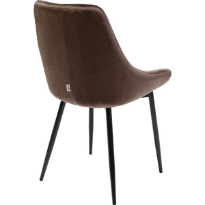 Chaise EAST SIDE Kare Design marron