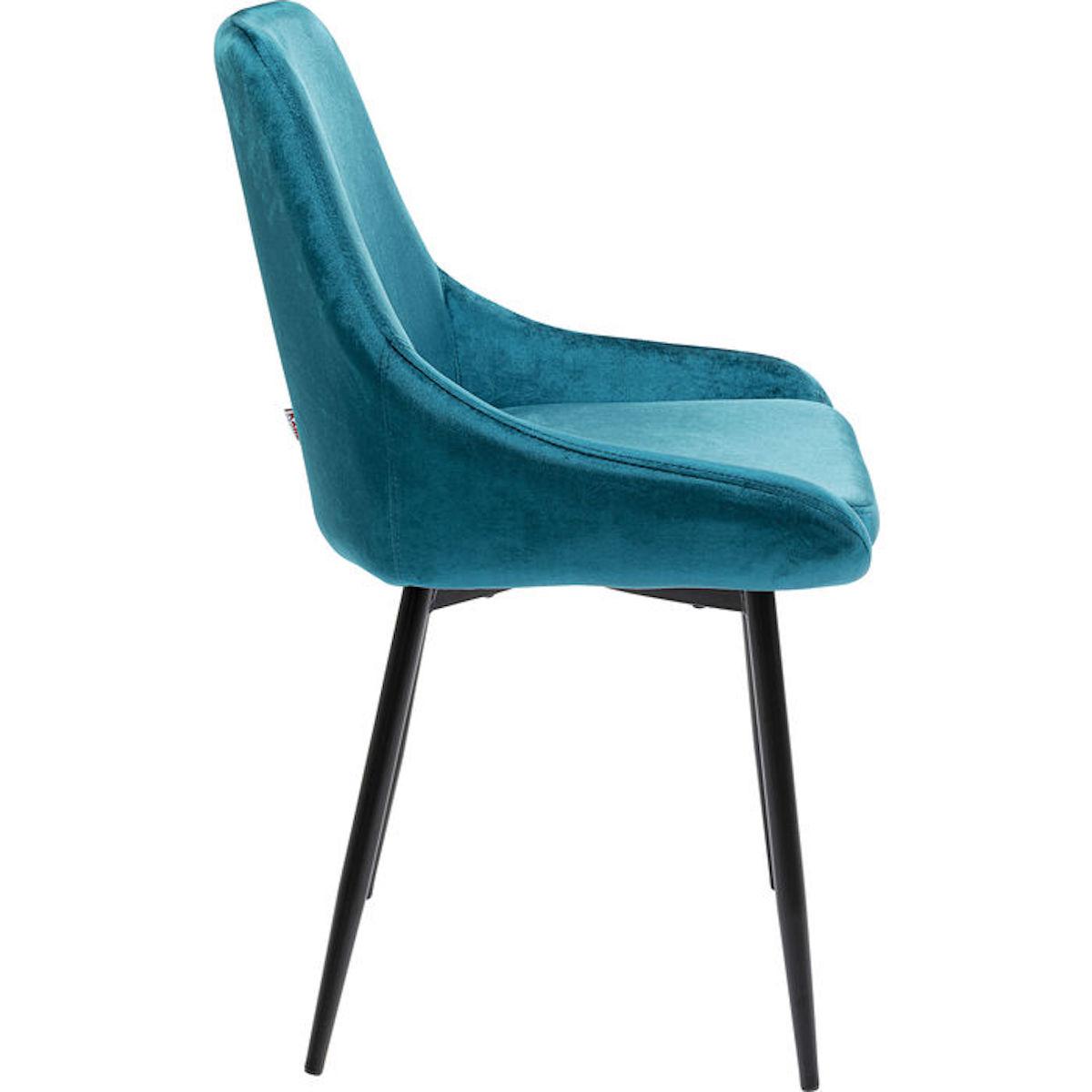Chaise EAST SIDE Kare Design pétrole