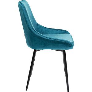 Chaise EAST SIDE Kare Design pétrole