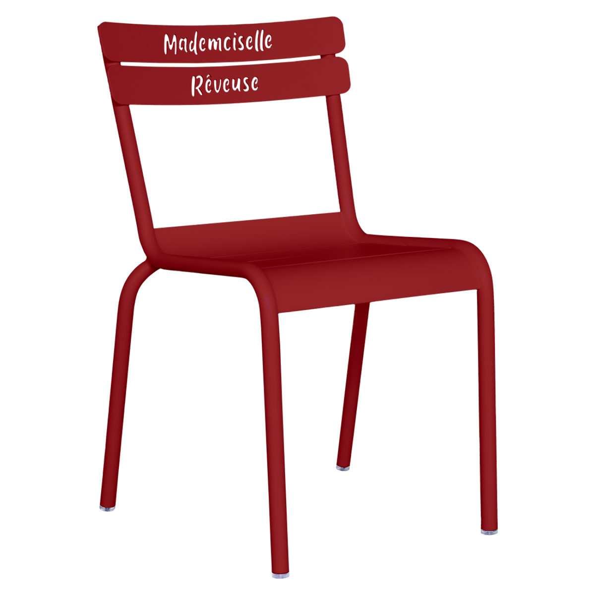 Chaise enfant Mademoiselle Rêveuse LUXEMBOURG KID Fermob piment