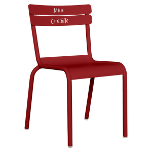Chaise enfant Mini Canaille LUXEMBOURG KID Fermob piment