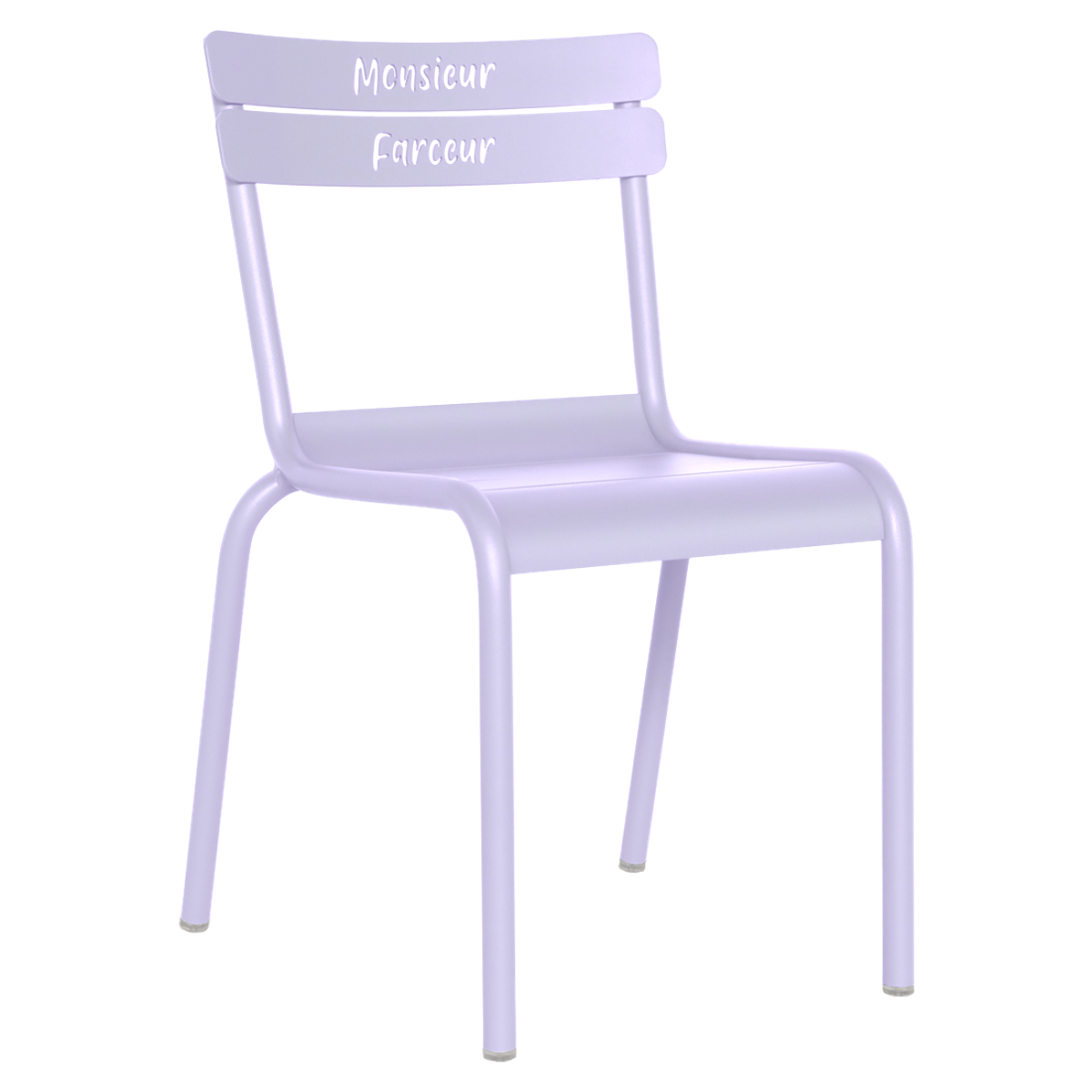 Chaise enfant Monsieur Farceur LUXEMBOURG KID Fermob guimauve