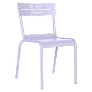 Chaise enfant Monsieur Farceur LUXEMBOURG KID Fermob guimauve