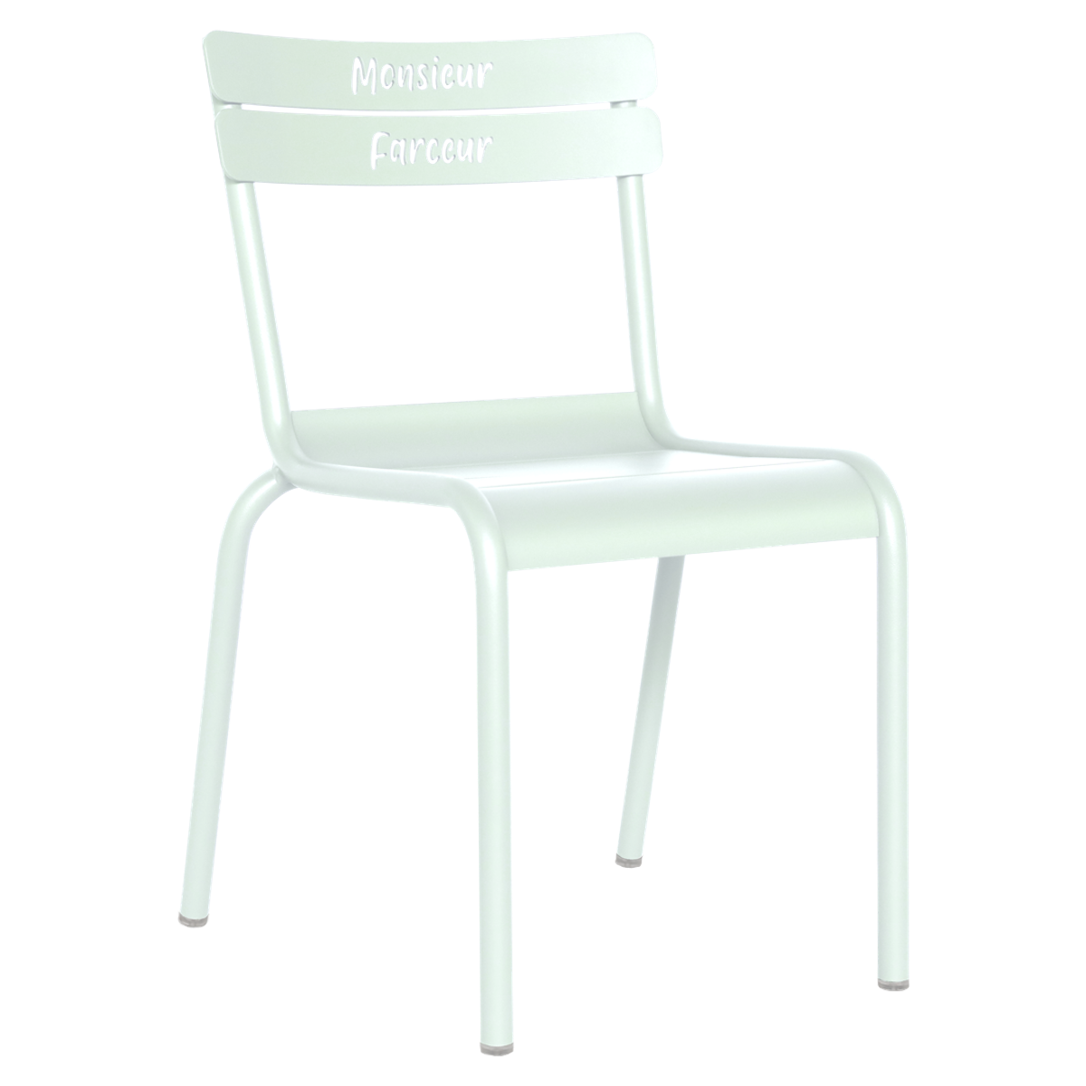 Chaise enfant Monsieur Farceur LUXEMBOURG KID Fermob menthe glaciale