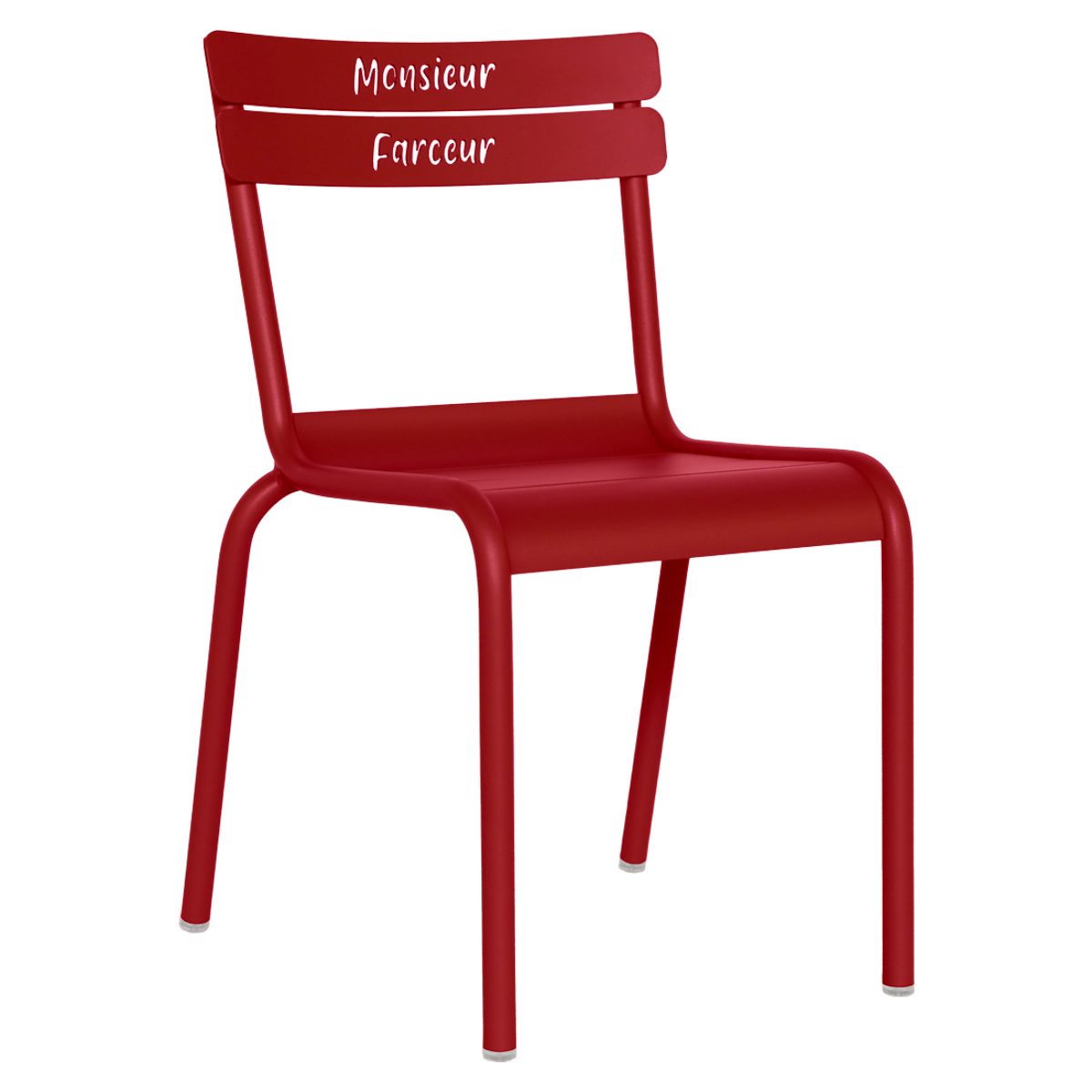 Chaise enfant Monsieur Farceur LUXEMBOURG KID Fermob piment