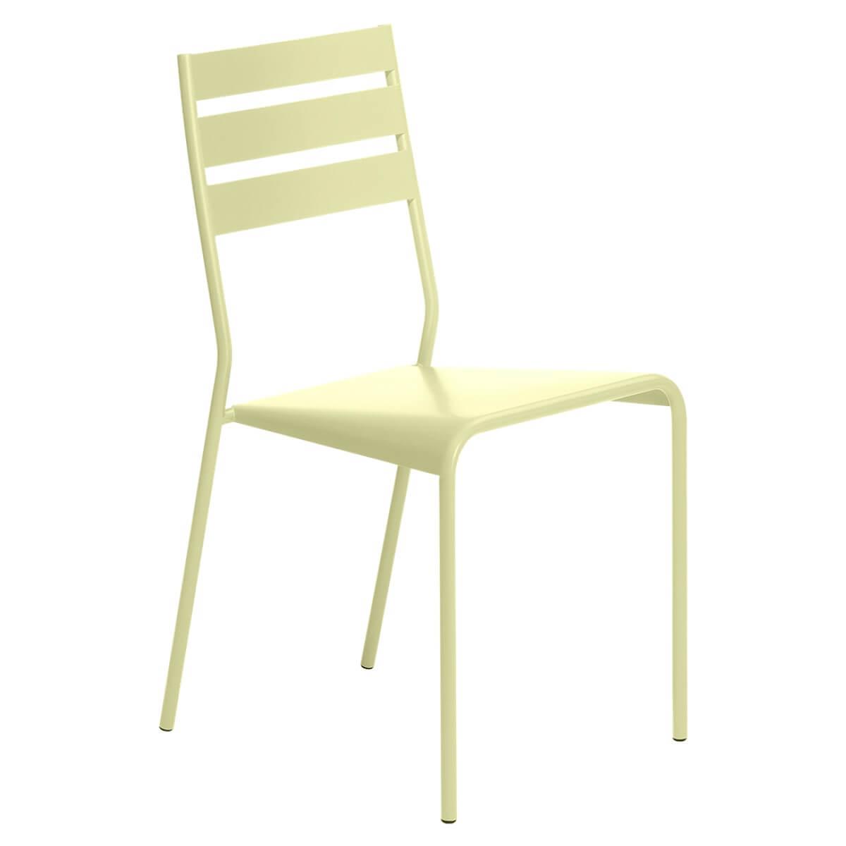 Chaise FACTO Fermob citron givré