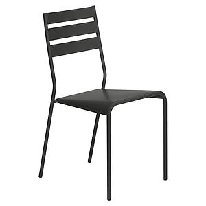 Chaise FACTO Fermob réglisse