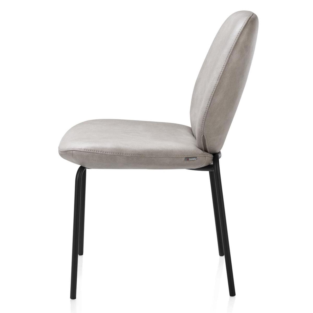 Chaise FAE Xooon PALA Gris clair