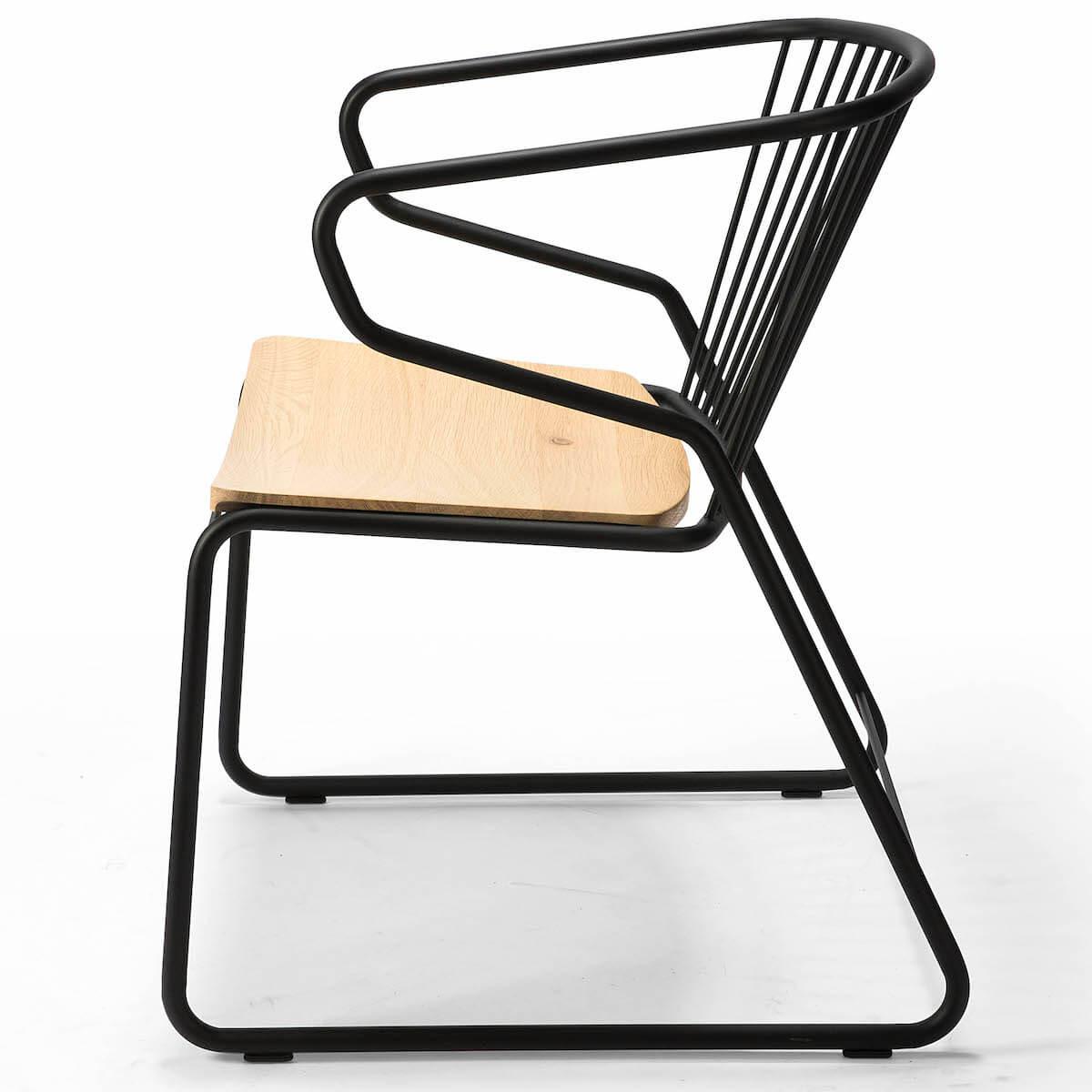 Chaise GABBIA Ethnicraft chêne noir