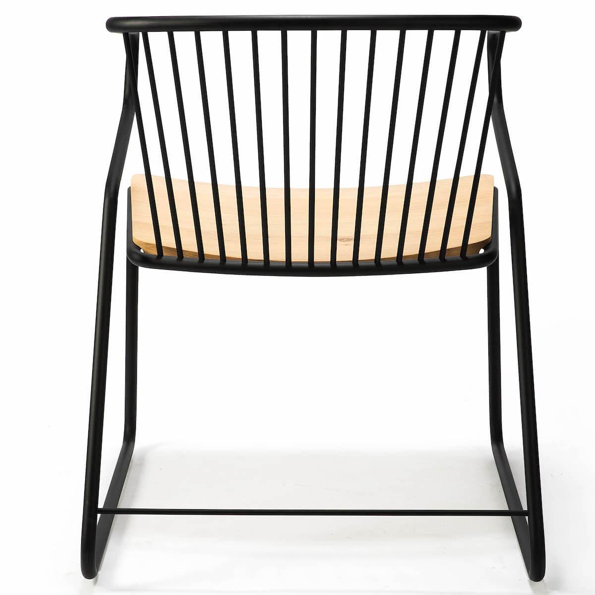 Chaise GABBIA Ethnicraft chêne noir