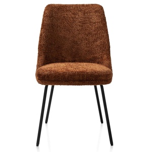 Chaise ISAAC Henders & Hazel Tissu DERBY  Cuivre