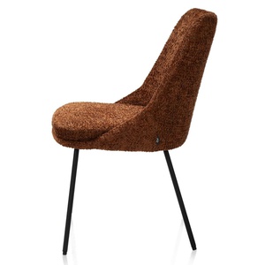 Chaise ISAAC Henders & Hazel Tissu DERBY  Cuivre