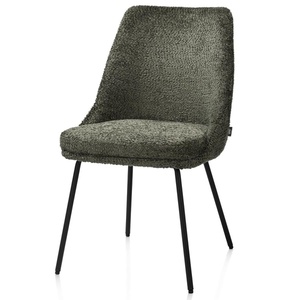 Chaise ISAAC Henders & Hazel Tissu DERBY  Verte