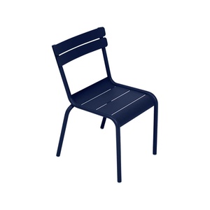 Chaise jardin enfant LUXEMBOURG KIDS Fermob bleu abysse